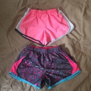 Girls Nike Dri Fit Shorts (lot of 2!) Size Medium!